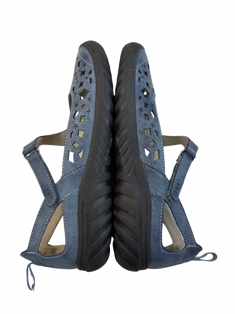 JBU Bellerose Encore Casual Mary Jane Flats in Denim Color Women’s Size 11M